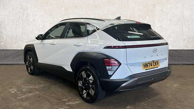 Hyundai KONA 1.6 h-GDi Advance SUV 5dr Petrol Hybrid DCT Euro 6 (s/s) (141 ps) Atlas White