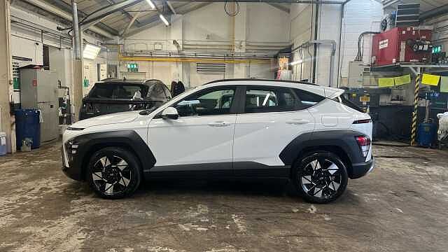 Hyundai KONA 1.6 h-GDi Advance SUV 5dr Petrol Hybrid DCT Euro 6 (s/s) (141 ps) Atlas White