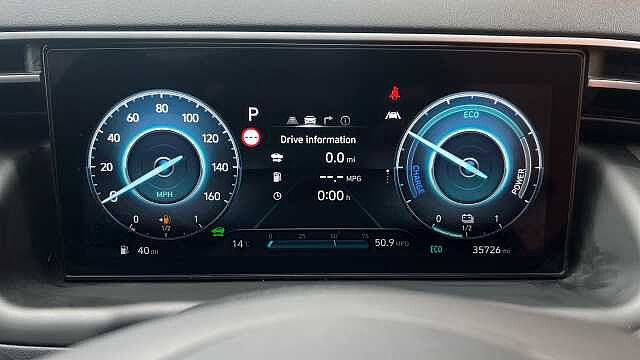 Hyundai TUCSON 1.6 h T-GDi SE Connect SUV 5dr Petrol Hybrid Auto Euro 6 (s/s) (230 ps) Dark Knight