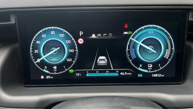 Hyundai TUCSON 1.6 h T-GDi N Line SUV 5dr Petrol Hybrid Auto Euro 6 (s/s) (230 ps) Serenity White