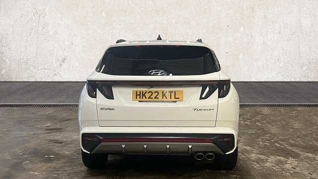 Hyundai TUCSON 1.6 T-GDi N Line SUV 5dr Petrol Manual Euro 6 (s/s) (150 ps) White