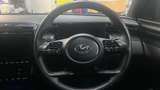 Hyundai TUCSON 1.6 T-GDi N Line SUV 5dr Petrol Manual Euro 6 (s/s) (150 ps) White
