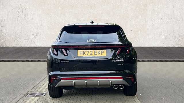 Hyundai TUCSON 1.6 h T-GDi N Line SUV 5dr Petrol Hybrid Auto Euro 6 (s/s) (230 ps) Phantom Black