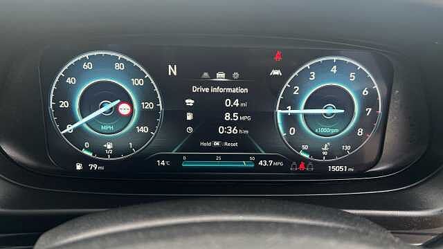 Hyundai I20 1.0 T-GDi MHEV SE Connect Hatchback 5dr Petrol Hybrid Manual Euro 6 (s/s) (100 p Intense Blue