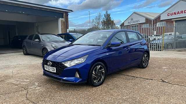 Hyundai I20 1.0 T-GDi MHEV SE Connect Hatchback 5dr Petrol Hybrid Manual Euro 6 (s/s) (100 p Intense Blue