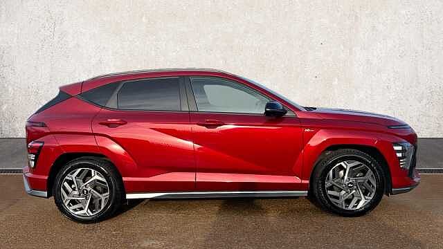 Hyundai KONA 1.6 h-GDi N Line S SUV 5dr Petrol Hybrid DCT Euro 6 (s/s) (141 ps) Red