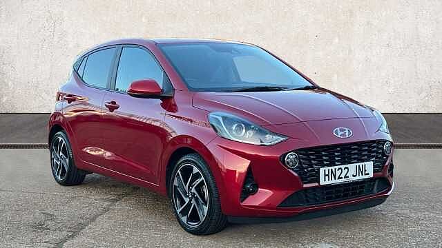 Hyundai I10 1.2 Premium Hatchback 5dr Petrol Auto Euro 6 (s/s) (84 ps) Red