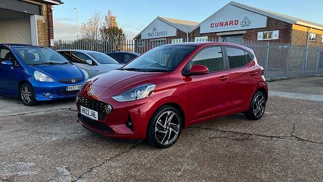 Hyundai I10 1.2 Premium Hatchback 5dr Petrol Auto Euro 6 (s/s) (84 ps) Red