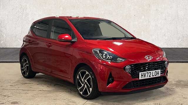 Hyundai I10 1.0 Premium Hatchback 5dr Petrol Auto Euro 6 (s/s) (67 ps) Dragon Red