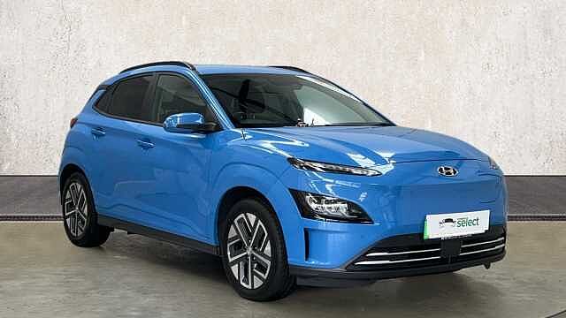 Hyundai KONA 64kWh Premium SUV 5dr Electric Auto (10.5kW Charger) (204 ps) Blue