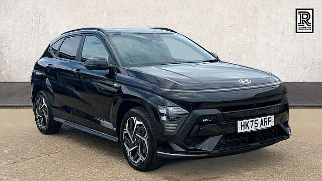 Hyundai KONA 1.6 T-GDi N Line S SUV 5dr Petrol Manual Euro 6 (s/s) (138 ps) Abyss Black