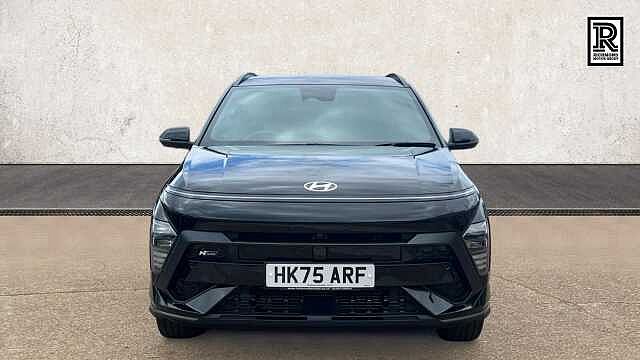 Hyundai KONA 1.6 T-GDi N Line S SUV 5dr Petrol Manual Euro 6 (s/s) (138 ps) Abyss Black