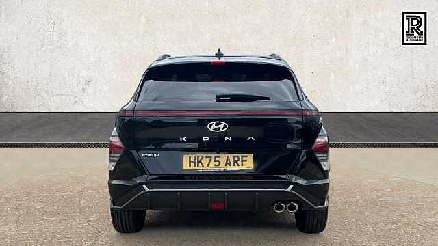 Hyundai KONA 1.6 T-GDi N Line S SUV 5dr Petrol Manual Euro 6 (s/s) (138 ps) Abyss Black