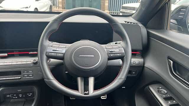 Hyundai KONA 1.6 T-GDi N Line S SUV 5dr Petrol Manual Euro 6 (s/s) (138 ps) Abyss Black