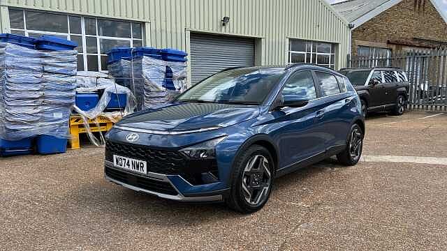 Hyundai BAYON 1.0 T-GDi Ultimate SUV 5dr Petrol DCT Euro 6 (s/s) (100 ps) Blue