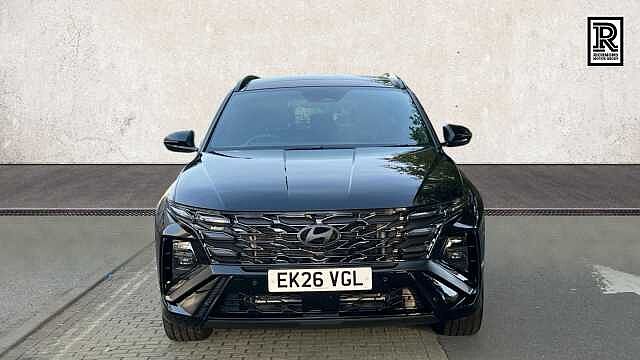 Hyundai TUCSON 1.6T N Line S SUV 5dr Petrol Hybrid Auto Euro 6 (s/s) (239 ps) Black