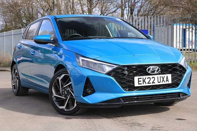 Hyundai I20 1.0 T-GDi MHEV Premium Euro 6 (s/s) 5dr Blue