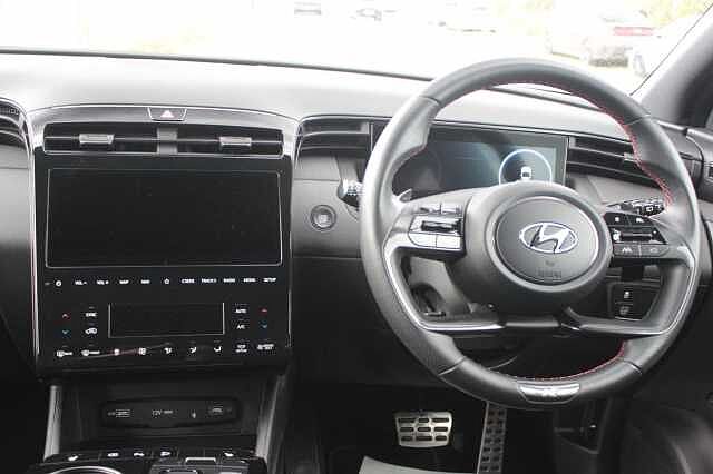 Hyundai TUCSON 1.6 TGDi Hybrid 230 N Line 5dr 2WD Auto White