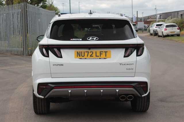 Hyundai TUCSON 1.6 TGDi Hybrid 230 N Line 5dr 2WD Auto White
