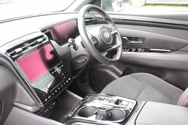 Hyundai TUCSON 1.6 TGDi Hybrid 230 N Line 5dr 2WD Auto White