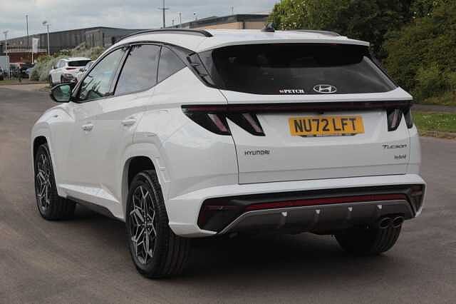 Hyundai TUCSON 1.6 TGDi Hybrid 230 N Line 5dr 2WD Auto White