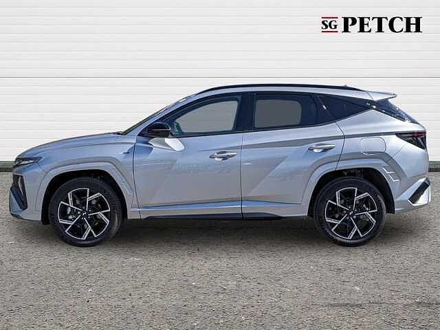 Hyundai TUCSON 1.6T 239 Hybrid N Line 5dr Auto Silver