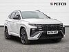 Hyundai TUCSON 1.6T Hybrid N Line 5dr Auto White