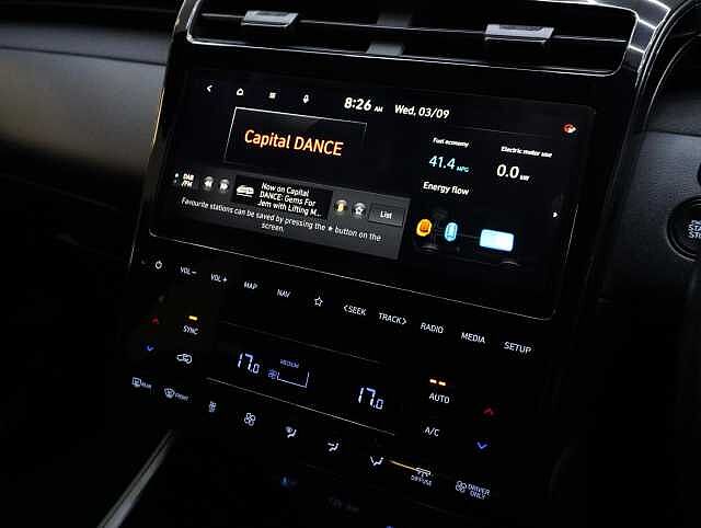 Hyundai TUCSON 1.6 h T-GDi N Line SUV 5dr Petrol Hybrid Auto Euro 6 (s/s) (230 ps) Phantom Black