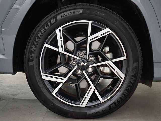 Hyundai TUCSON 1.6 T-GDi N Line SUV 5dr Petrol Hybrid Auto Euro 6 (s/s) (215 ps) Shadow Grey