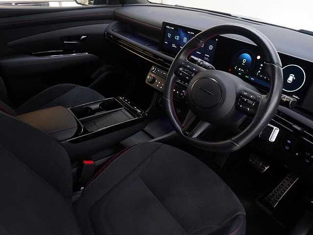 Hyundai TUCSON 1.6 T-GDi N Line SUV 5dr Petrol Hybrid Auto Euro 6 (s/s) (215 ps) Shadow Grey