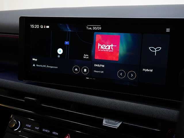 Hyundai TUCSON 1.6 T-GDi N Line SUV 5dr Petrol Hybrid Auto Euro 6 (s/s) (215 ps) Shadow Grey