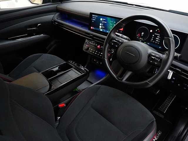 Hyundai TUCSON 1.6 T-GDi N Line SUV 5dr Petrol Hybrid Auto Euro 6 (s/s) (215 ps) Shadow Grey