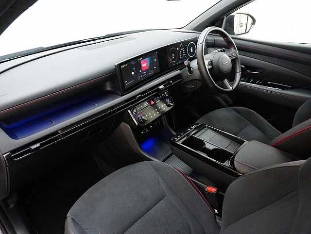 Hyundai TUCSON 1.6 T-GDi N Line SUV 5dr Petrol Hybrid Auto Euro 6 (s/s) (215 ps) Shadow Grey