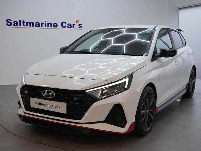 Hyundai I20 1.6 T-GDi N Hatchback 5dr Petrol Manual Euro 6 (s/s) (204 ps) with BOSE Premium White