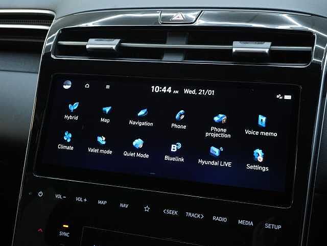 Hyundai TUCSON 1.6 h T-GDi SE Connect SUV 5dr Petrol Hybrid Auto Euro 6 (s/s) (230 ps) Teal