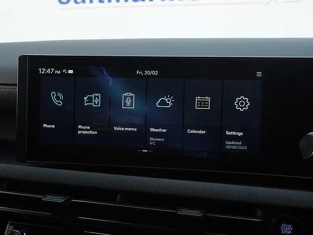 Hyundai TUCSON 1.6 T-GDi N Line SUV 5dr Petrol Hybrid Auto Euro 6 (s/s) (215 ps) Shimmering Silver