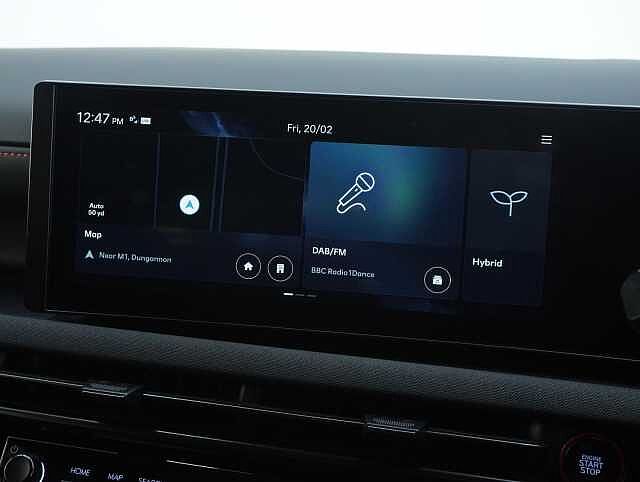 Hyundai TUCSON 1.6 T-GDi N Line SUV 5dr Petrol Hybrid Auto Euro 6 (s/s) (215 ps) Shimmering Silver