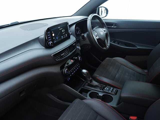 Hyundai TUCSON 1.6 CRDi MHEV N Line SUV 5dr Diesel Hybrid DCT Euro 6 (s/s) (136 ps) Shadow Grey