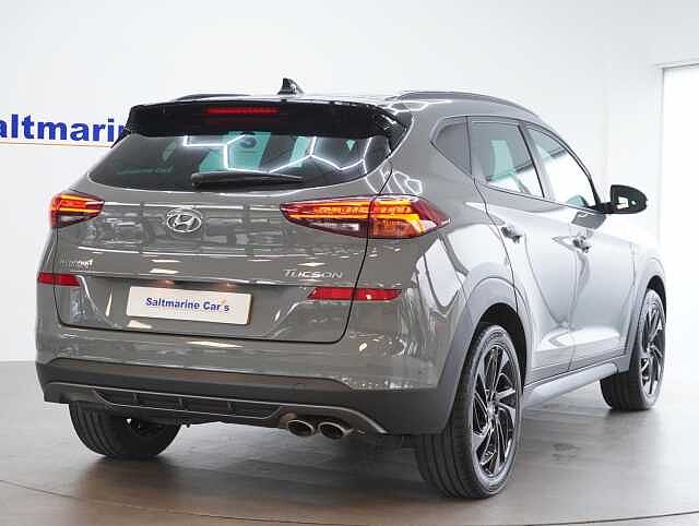 Hyundai TUCSON 1.6 CRDi MHEV N Line SUV 5dr Diesel Hybrid DCT Euro 6 (s/s) (136 ps) Shadow Grey
