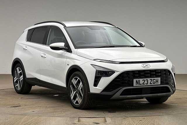 Hyundai BAYON 1.0 T-GDi MHEV Premium SUV 5dr Petrol Hybrid Manual Euro 6 (s/s) (120 ps) Atlas White