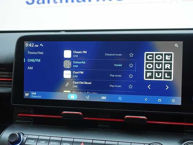 Hyundai KONA 1.6 h-GDi N Line SUV 5dr Petrol Hybrid DCT Euro 6 (s/s) (129 ps) Abyss Black