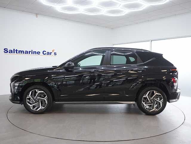 Hyundai KONA 1.6 h-GDi N Line SUV 5dr Petrol Hybrid DCT Euro 6 (s/s) (129 ps) Abyss Black