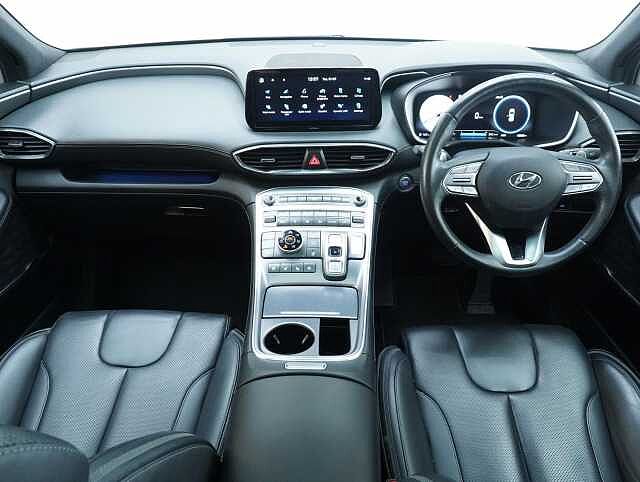 Hyundai SANTA FE 2.2 CRDi Ultimate SUV 5dr Diesel DCT 4WD Euro 6 (s/s) (193 ps) Glacier White