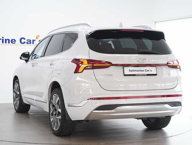 Hyundai SANTA FE 2.2 CRDi Ultimate SUV 5dr Diesel DCT 4WD Euro 6 (s/s) (193 ps) Glacier White