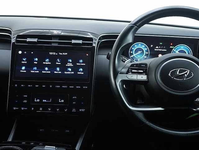 Hyundai TUCSON 1.6 h T-GDi SE Connect SUV 5dr Petrol Hybrid Auto Euro 6 (s/s) (230 ps) Grey
