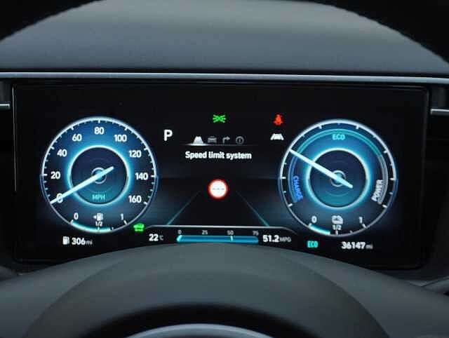 Hyundai TUCSON 1.6 h T-GDi SE Connect SUV 5dr Petrol Hybrid Auto Euro 6 (s/s) (230 ps) Grey