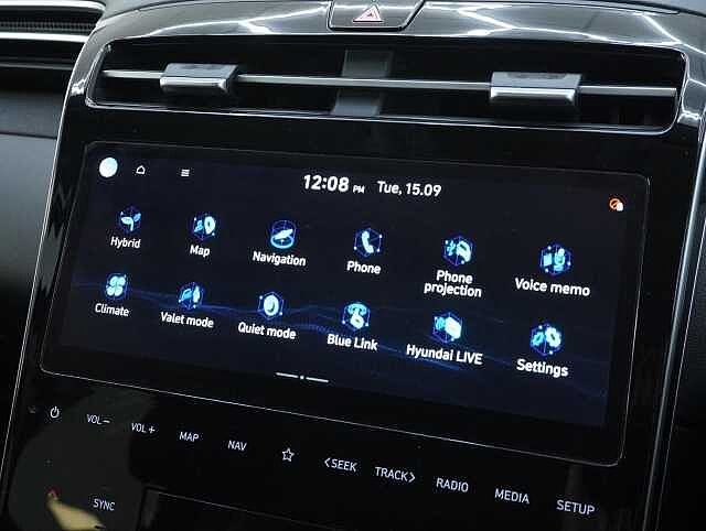 Hyundai TUCSON 1.6 h T-GDi SE Connect SUV 5dr Petrol Hybrid Auto Euro 6 (s/s) (230 ps) Grey