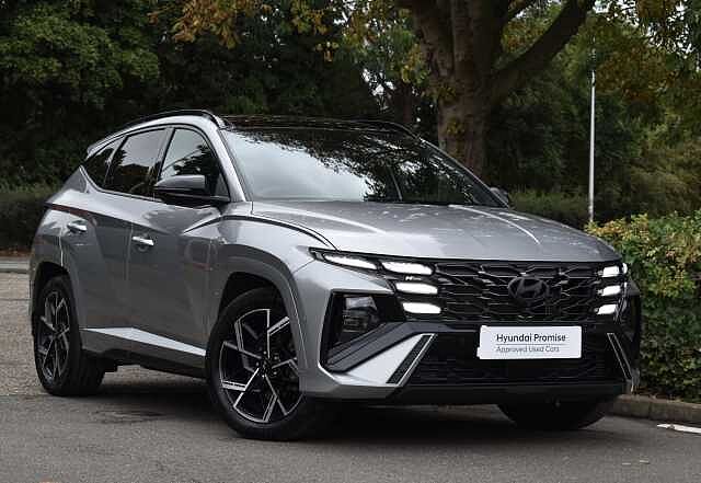 Hyundai TUCSON 1.6T 48V MHD N Line S 5dr 4WD DCT Silver