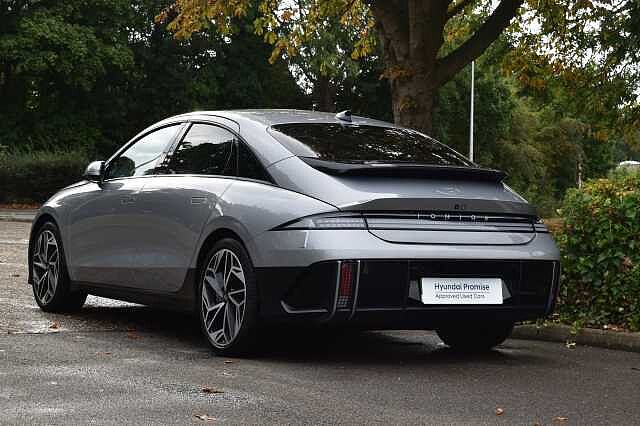 Hyundai IONIQ 6 168kW Ultimate 77kWh 4dr Auto Silver