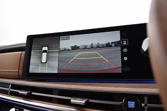 Hyundai SANTA FE 1.6 TGDi Hybrid Ultimate 5dr 4WD Auto Orange